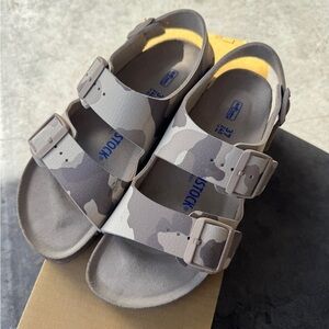 Birkenstock Birko-Flor Desert Soil Gray/Taupe